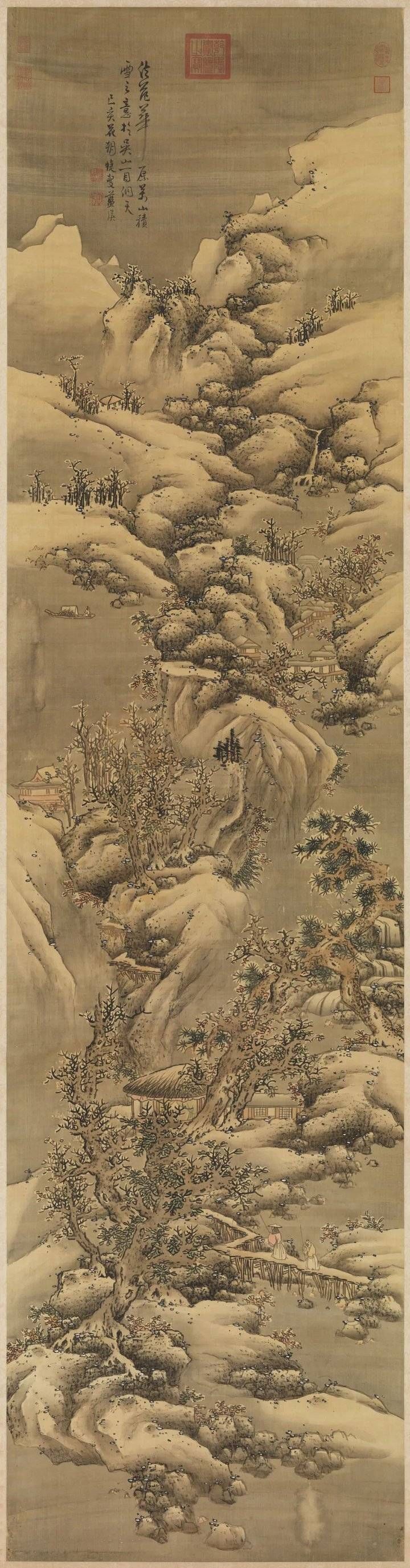 赏古代流传至今的雪景图，看下雪时古人在做什么？