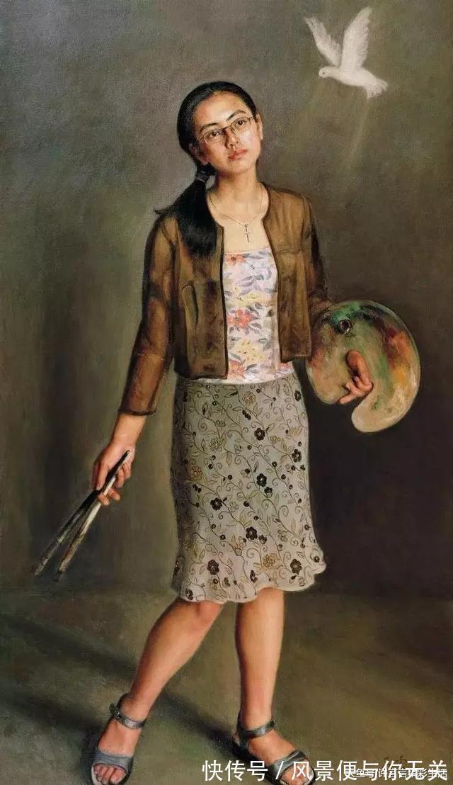 模特#从师生到夫妻,为她画人体,画作共拍出7179万的天价!