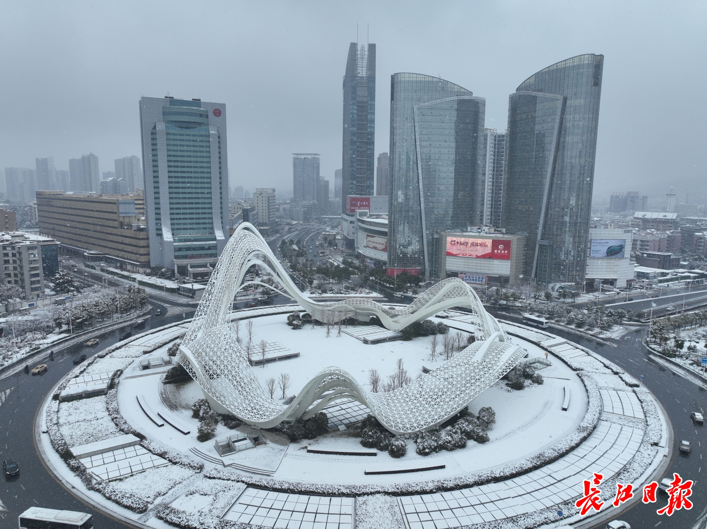 胡九思|虎年迎初雪，武汉“银装素裹”