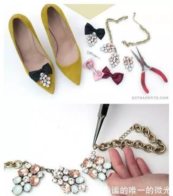 鞋子 旧鞋千万别扔,这样改一改,比新买的还漂亮一百倍!