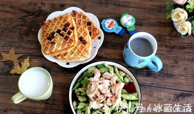 面包片|晒晒我家七天早餐,妈妈亲手做六天,出去吃一天,对比一下哪个好