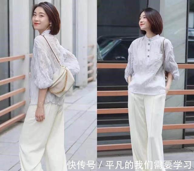 职场 这才是教科书级别的“通勤”穿搭，初秋职场Look，高级又体面！