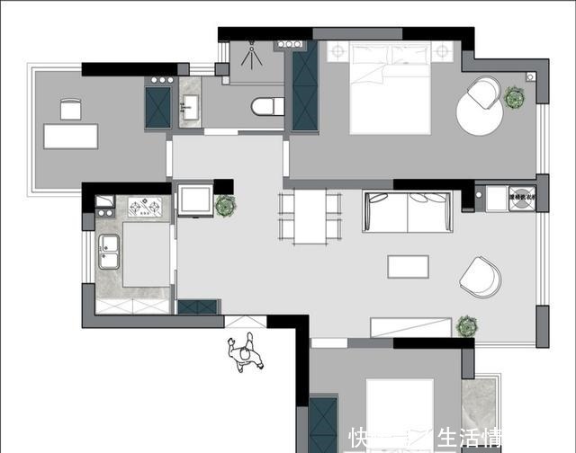 收纳|独居的她坚持断舍离不乱买,室内简单干净还很时尚,享受精致生活!