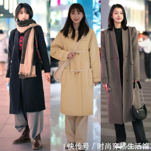 子女生|今年火了一款大衣叫:“过膝不过踝”,时髦保暖又高级,谁穿谁美