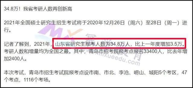 再创新高！又有5个省份公布2021考研人数