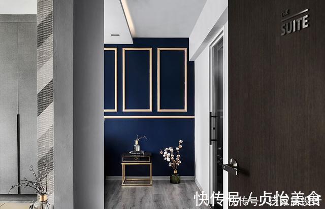 配色|黑白灰配色简约，106㎡有了大宅效果，花钱装得豪华不如装得高级