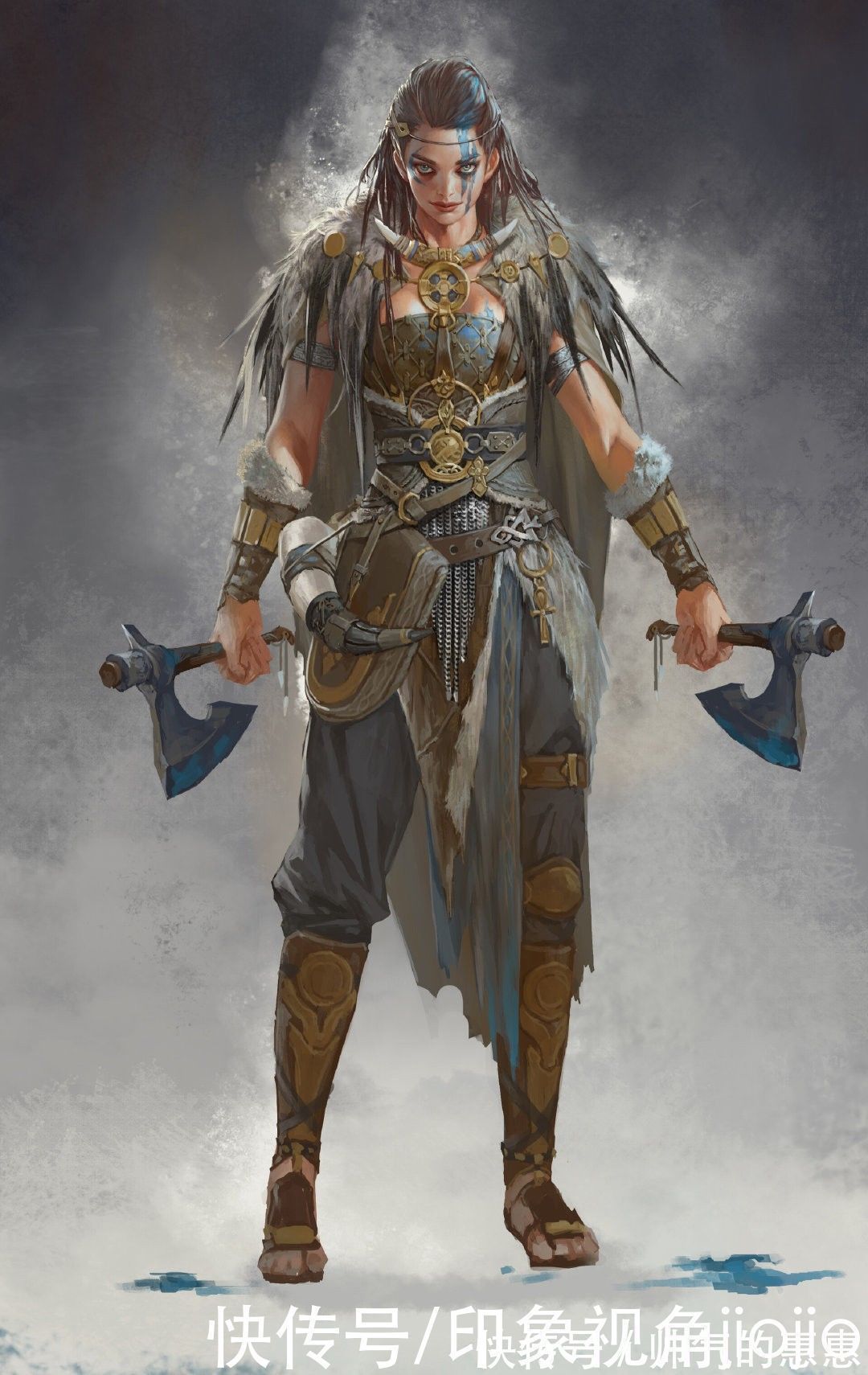 mam ba&潮流中世纪元素混搭风,细腻精美魔幻的角色设定