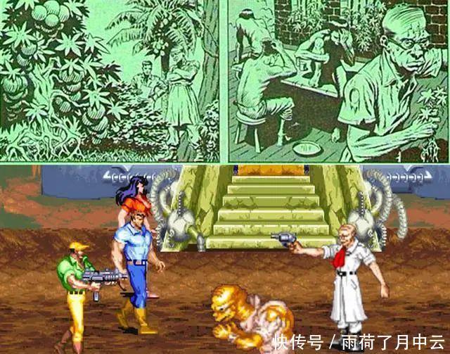 离奇|街机游戏《恐龙快打》最离奇的漫画剧情,杰克被怪物注射了寄生体!