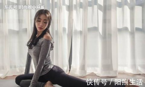 时尚|街拍时尚运动的小姐姐，穿搭一条牛仔裤，尽显身材曲线
