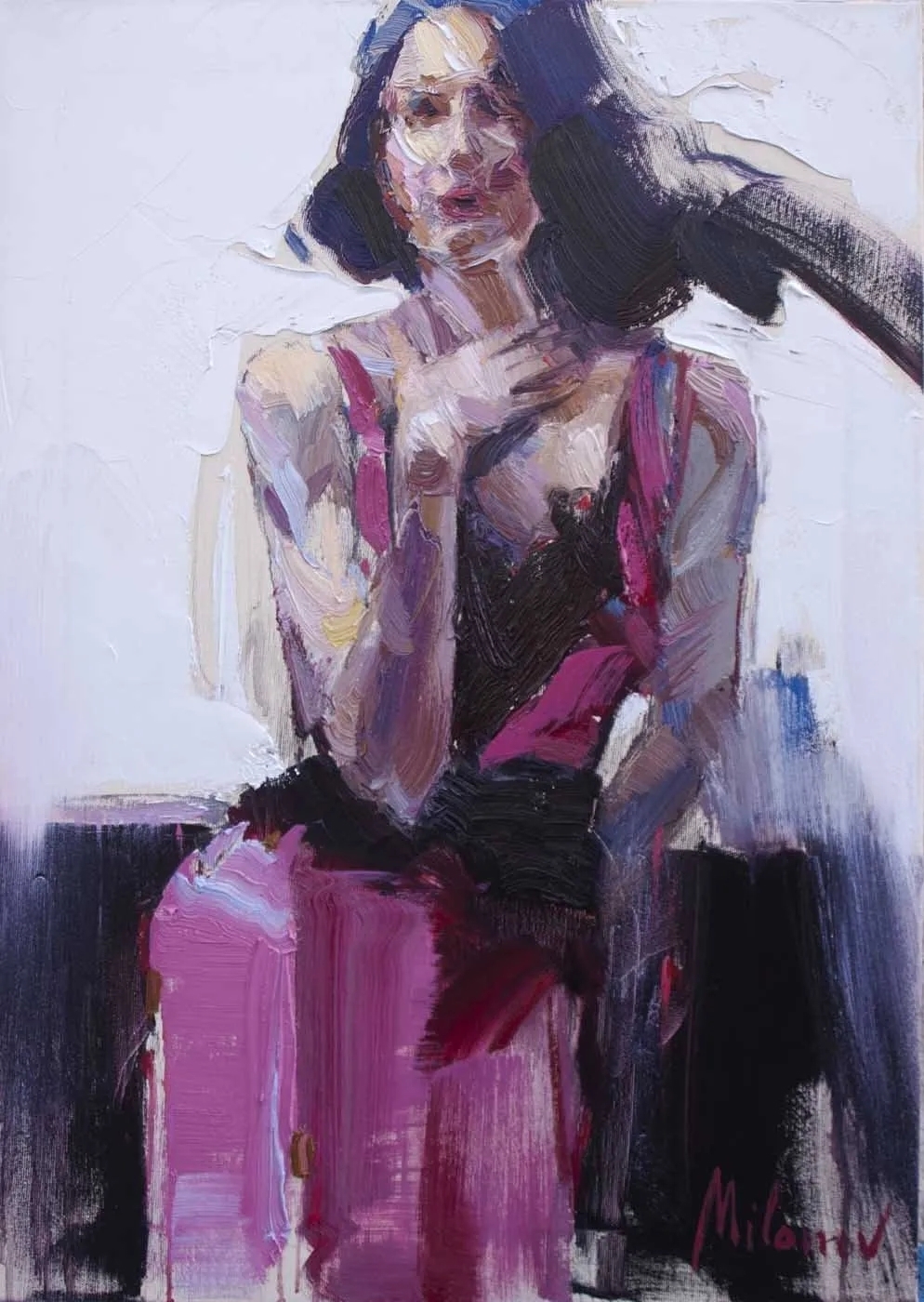 艺术家&塞尔维亚绘画:这样的画风和笔触,太让人喜欢了!