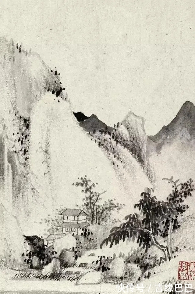 山水品&逸品皆有境!查士标山水册