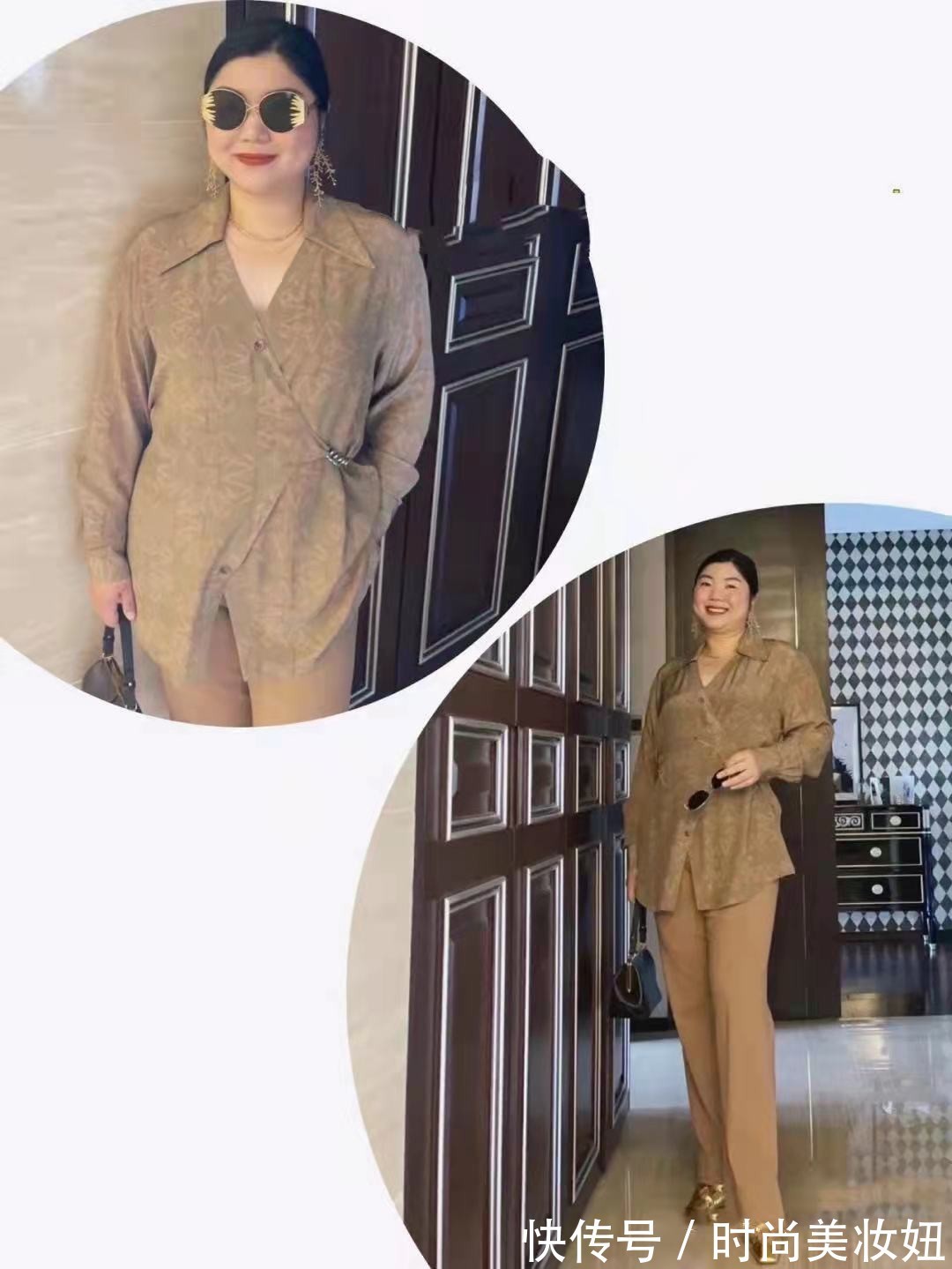穿搭 这才是中年微胖女人该有的穿搭,高级简约又显贵,无关身材