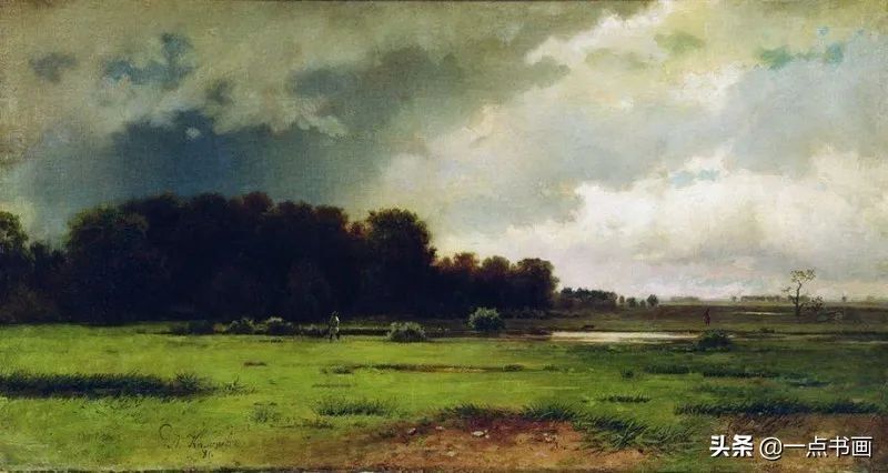 风景$光色优美的俄罗斯风景油画,如此迷人美丽