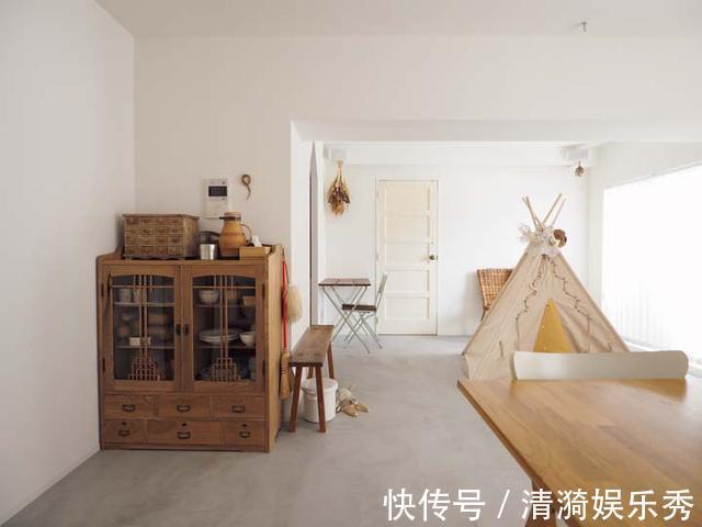 小家|一家四口挤43㎡小家,不买沙发不买床,空间宽敞,越住越舒服