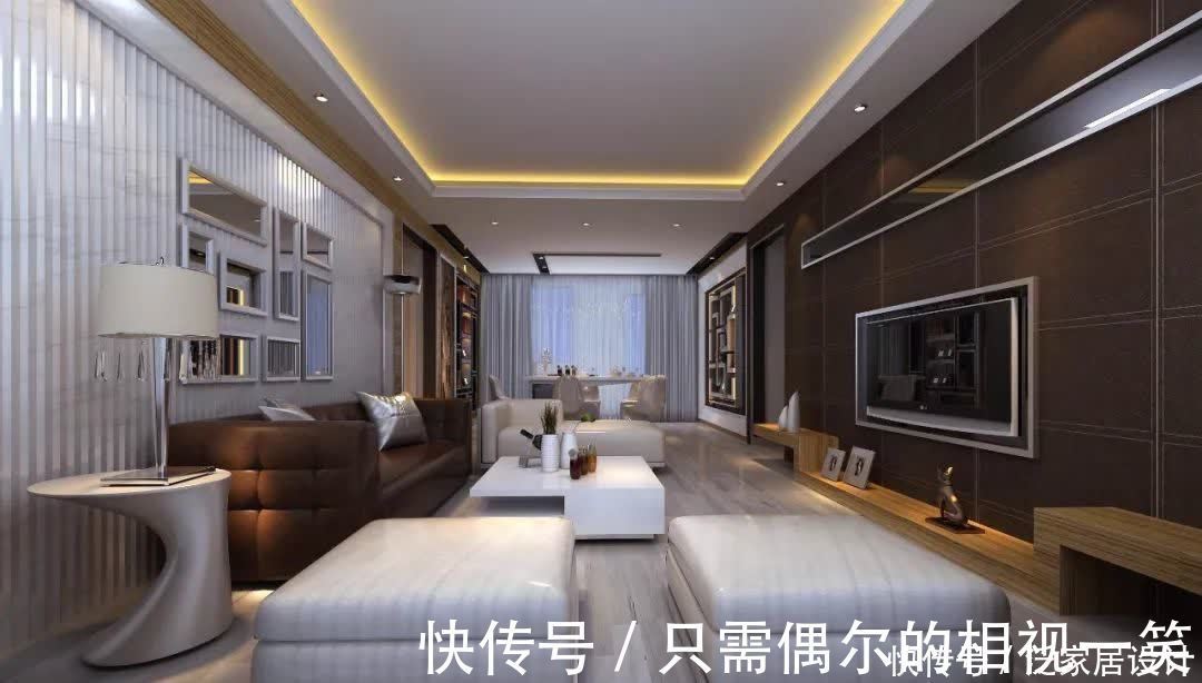 装修|现代客厅该怎么装修？8款高雅经典的效果图，供你参考