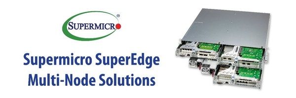 Supermicro|Supermicro推出SuperEdge多节点解决方案