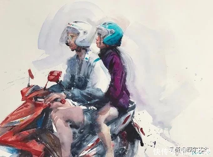 尤德斯|水彩也可以画得超准确！真心佩服！必须点赞