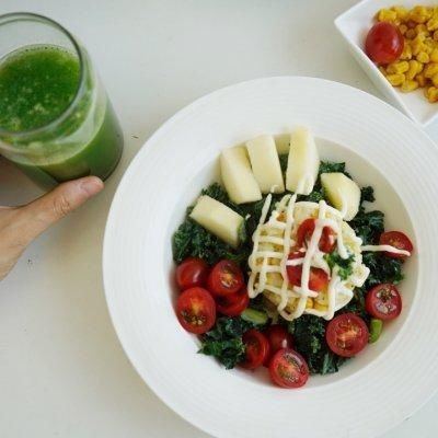 羽衣甘蓝|丛林土豆原味沙拉|给肠胃减负