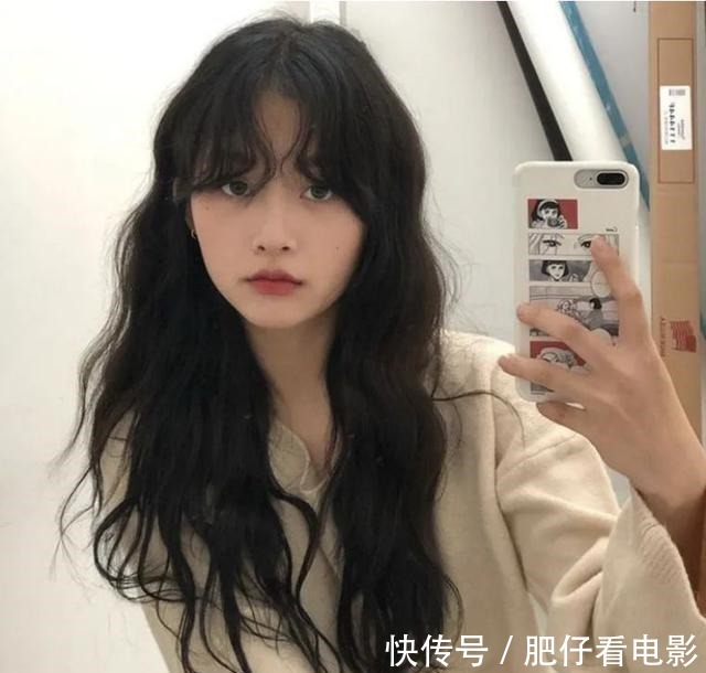 小仙女 巨好看的刘海发型,瞬间拯救大额头!发际线高的一定要试试!