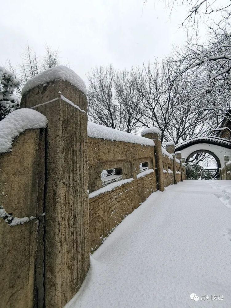 庚子年冬月，在青州古城听雪落下的声音～