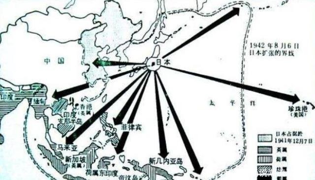 当年|当年日寇眼中的“大东亚共荣圈”到底有多大看完地图令人深思
