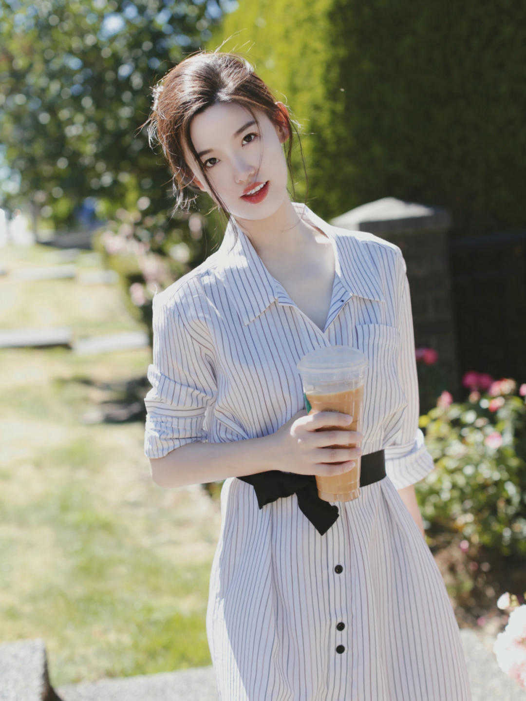 泡泡袖|一周教你夏日穿搭不重样,风格各异,时髦大气又有型