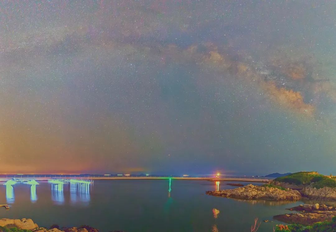 象山亚帆中心|震撼！象山亚帆中心的夜空竟然这么美
