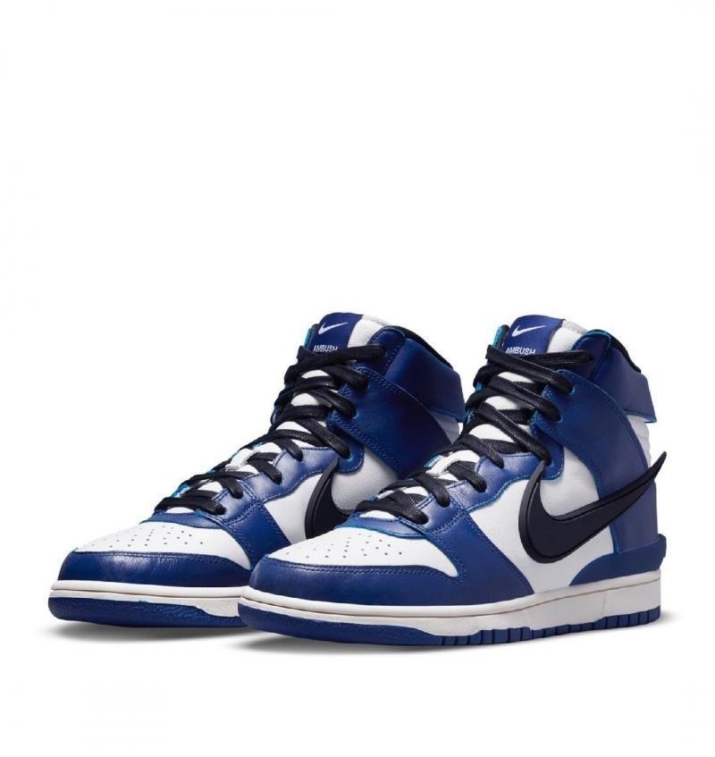 柠檬绿 AMBUSH x Nike Dunk High 再推联名新配色「柠檬绿」！