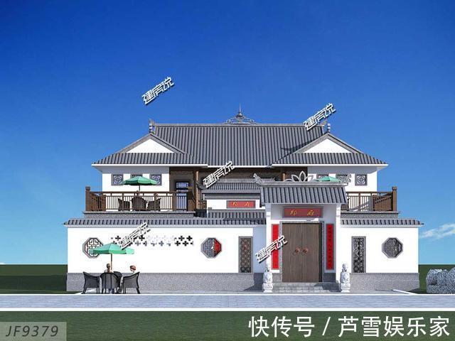 牛人|广东湛江村里出了一个牛人,建了栋四合院别墅,隔壁村的都来拍照