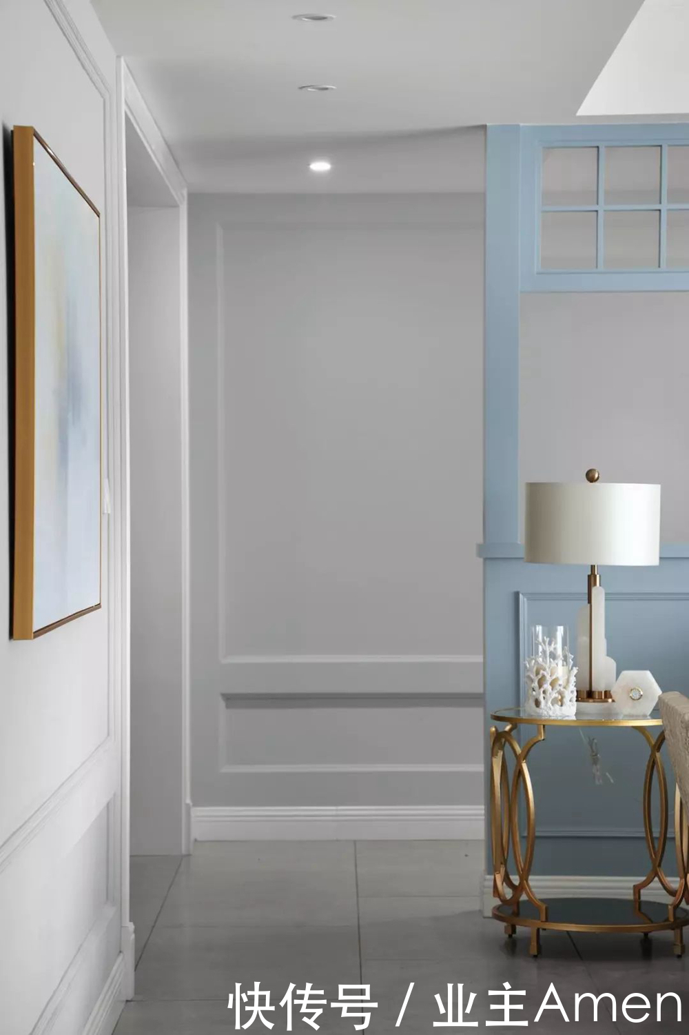 轻奢风格|大房型想设计美式轻奢风格,187平的大平层这样设计,优雅高品质