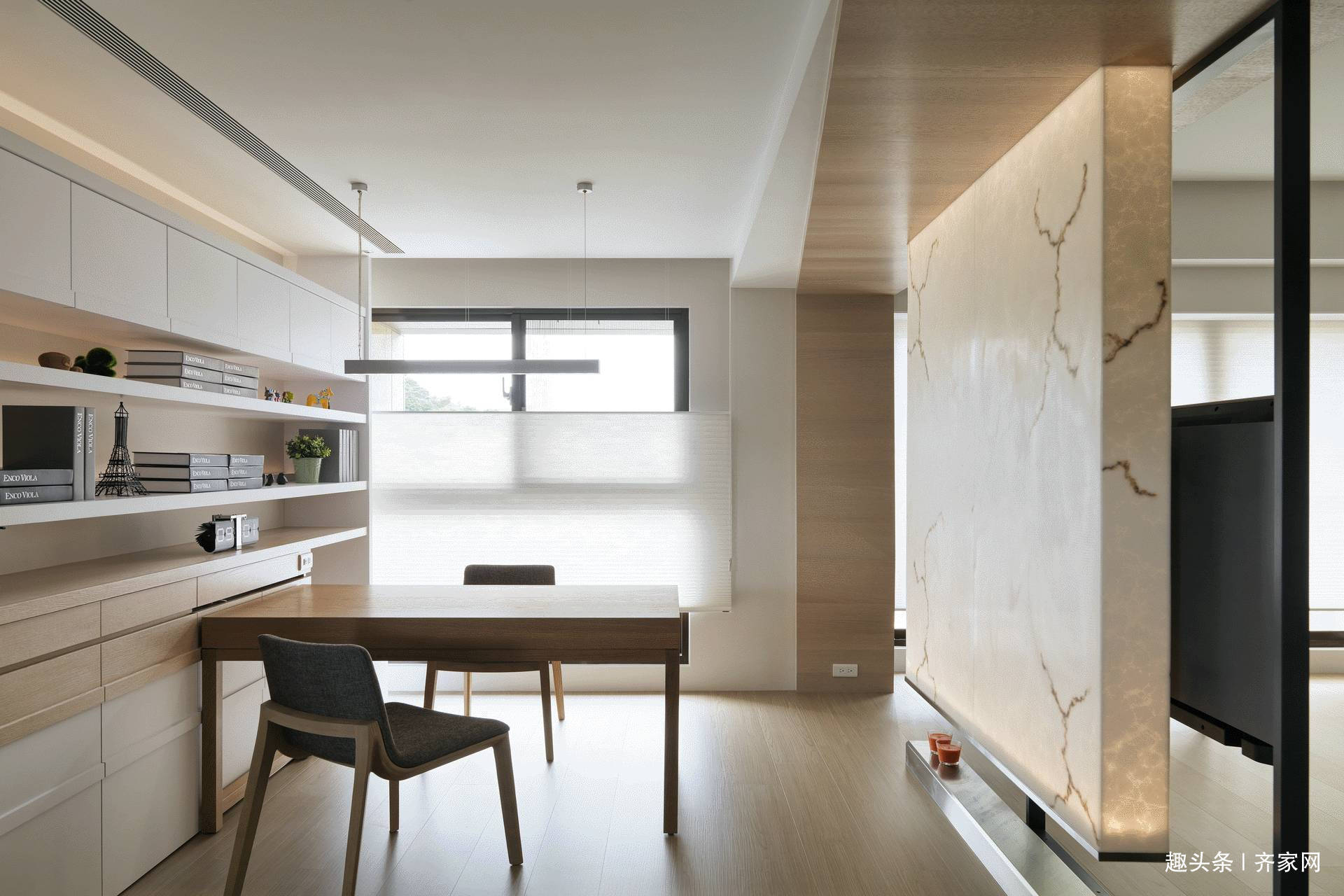 简约风|台式简约风,仅用质朴的色彩和线条感极强的设计手法,让家更美