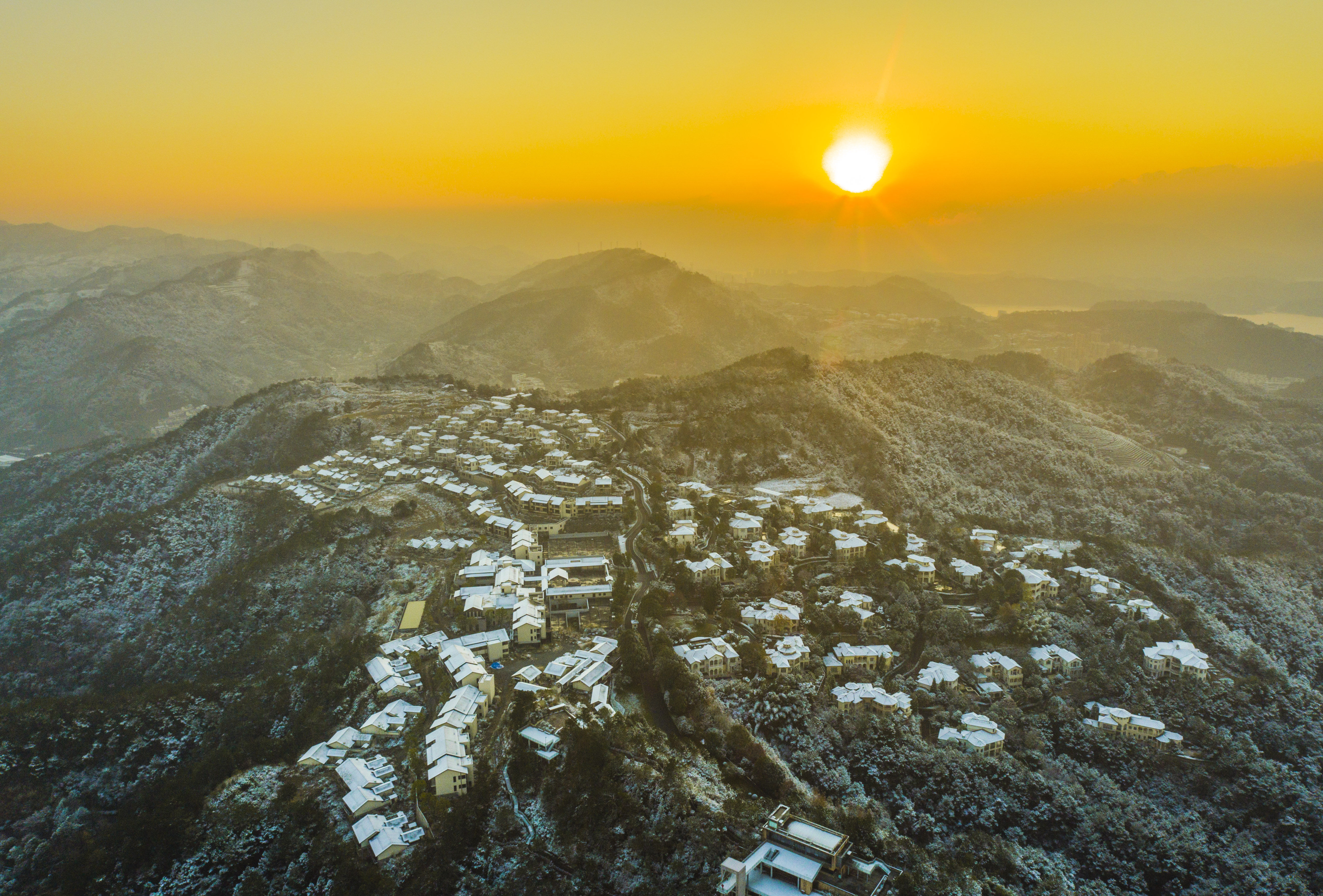 雪景|淳安：山城雪景如画