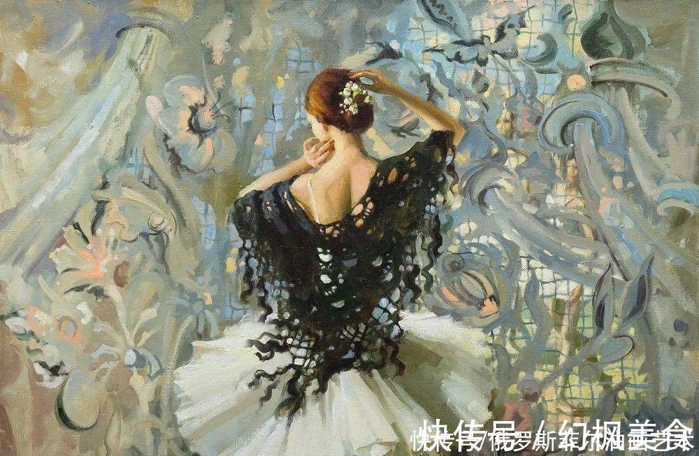 沃斯特雷佐娃!俄罗斯画家阿纳斯塔西娅·沃斯特雷佐娃漂亮油画作品欣赏