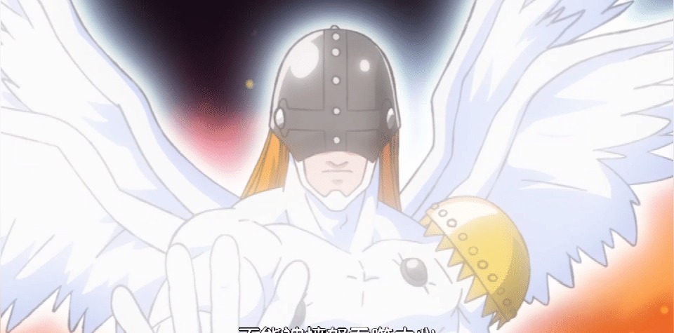 新种恶魔|新数码宝贝24集天使兽引导亚古兽,闪光暴龙兽登场