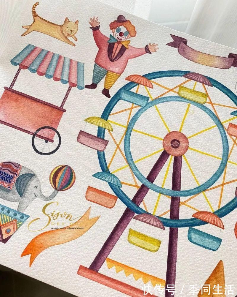 笔尖&美爆！70张超简单小清新的水彩手账，你想要的都在这里！收藏这篇就够了！