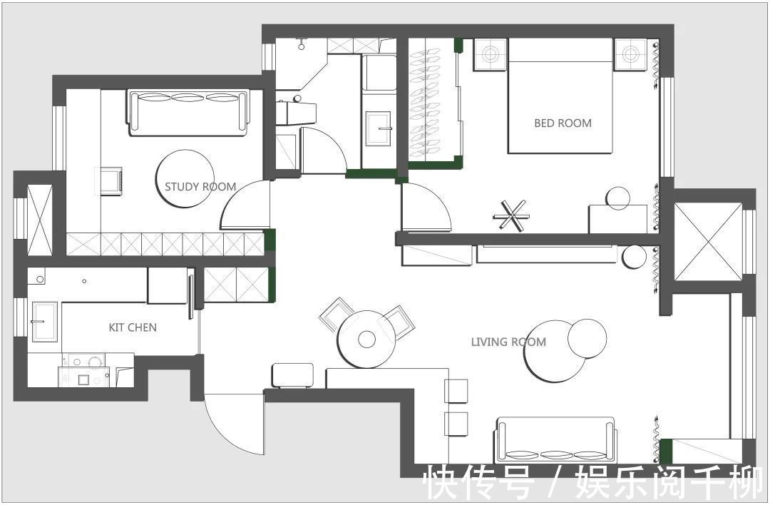 文艺|128㎡现代轻奢,稳重配色+文艺布置,让生活充满诗意与情趣