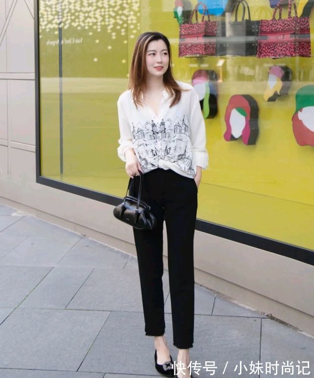 搭配|把简约的衬衫穿对了，不仅精致减龄，还会呈现优雅的气质