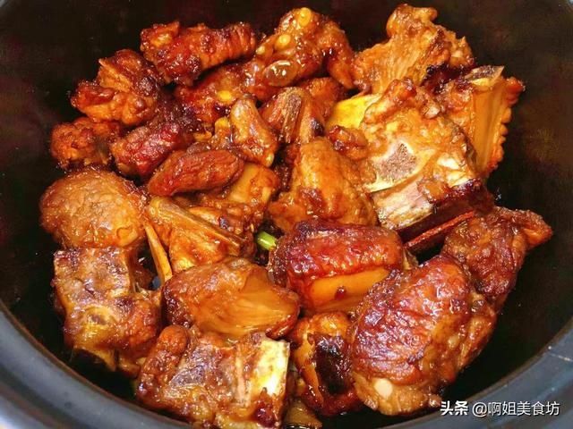  年夜饭之红烧排骨焖蛋，家常做法，营养又解馋，寓意步步高升