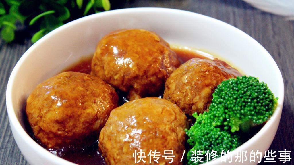 素丸子|炸丸子,多加“1味”食材,劲道不散,又鲜又嫩,都吃好的不得了