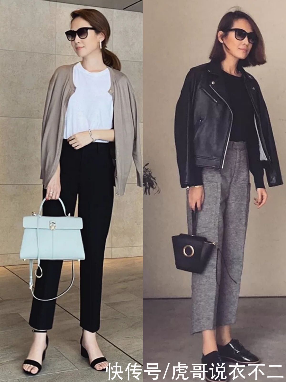 针织衫|一看就很显贵的“西装裤”搭配,优雅又高级,适合40、50岁的女人