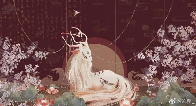 网络|90后小姐姐自学绘画,靠画“神仙狐鬼”爆红网络,圈粉60万