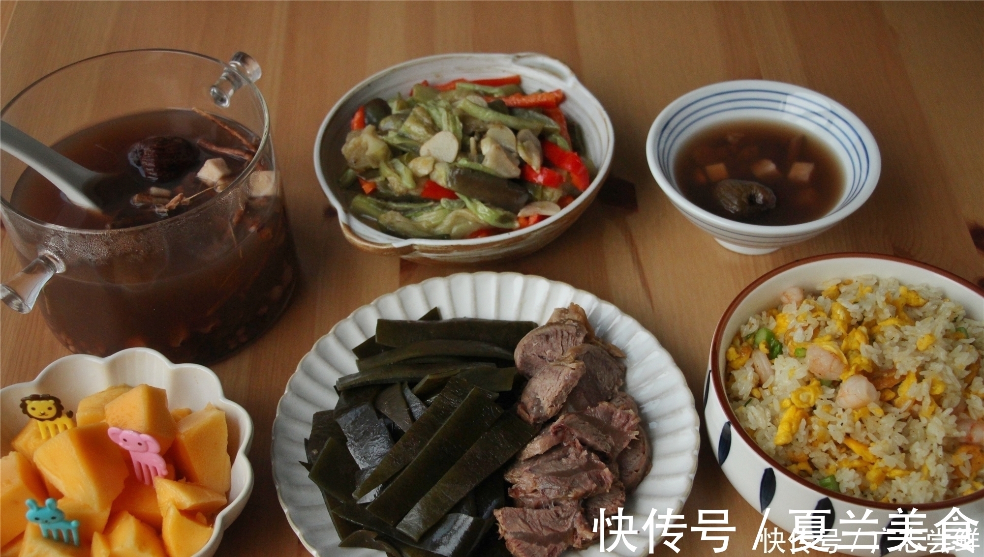 晒晒我家晚餐,都是家人喜欢的,网友吃不到,看看心情也会好