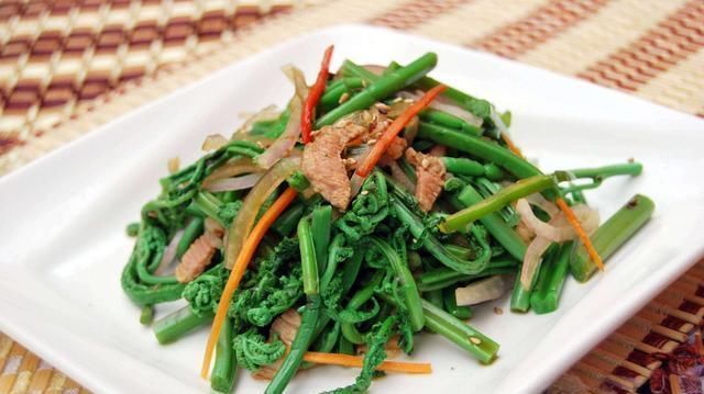 美味|你吃过山蕨菜吗它不仅是种可口的美味,对我们身体有很有帮助哦