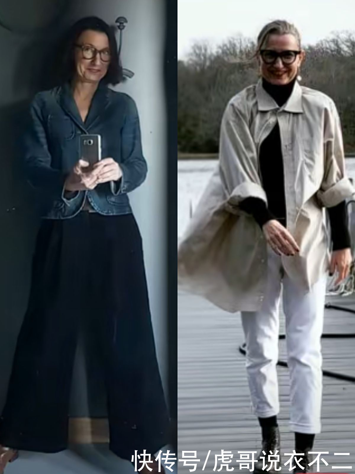 自信|被这位时尚奶奶圈粉了，打扮简约洒脱不做作，远比同龄人自信优雅