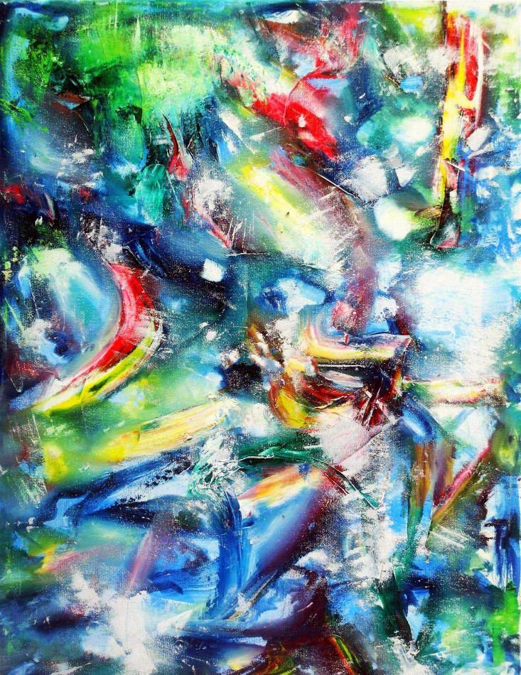  画家|21岁画家隐居古寺30天，画了一组画在国外卖3385万，却没人能看懂