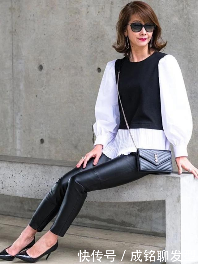 上衣|日本60岁奶奶太会打扮，穿搭时尚气质出众，美得看不出真实年龄