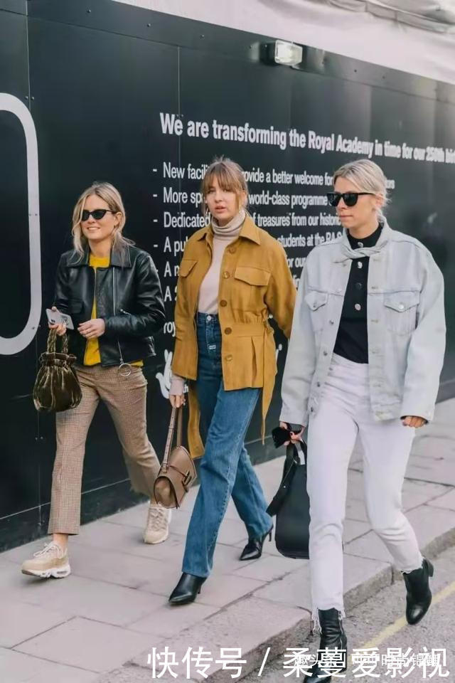 160身高以下的女人赚到了,穿“短靴+九分裤”凹造型,真是美绝了