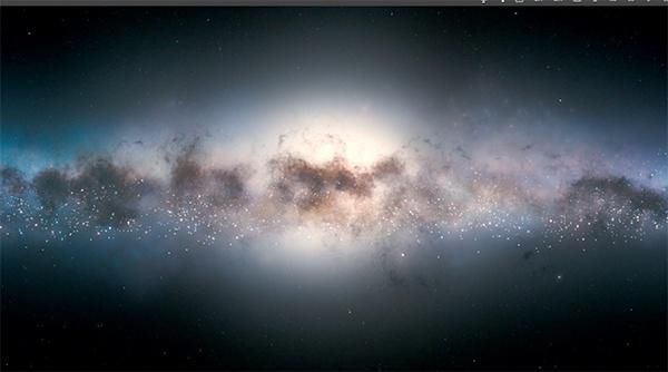 区域 在银河系中心,有个很亮的区域是由什么组成?