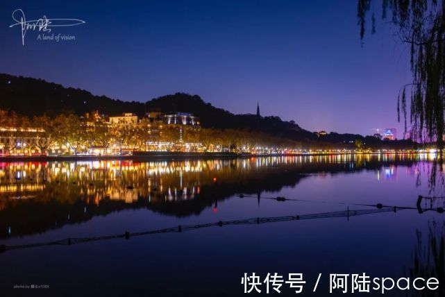 西泠印社|慢游西湖中最大的岛屿，巧遇北山路的夜色迷离，格外妖娆