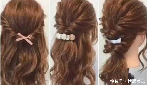 时尚|适合学生党的4种扎头发型,特别第3种,时尚又清新!